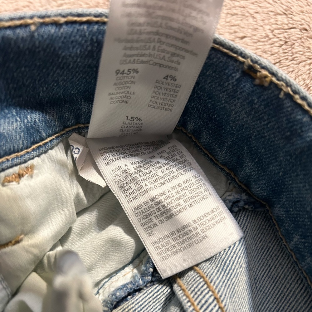 🔥MOTHER Denim The Hustler Ankle Fray Jeans in Thrilling Shots🔥 - Picture 6 of 8